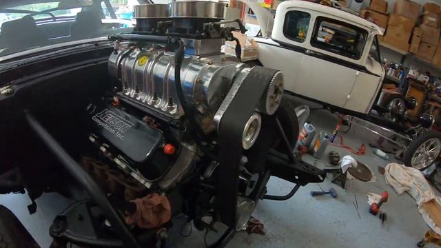 1300 HP 540 With A 1475 Hi Helix Supercharger On Pump Gas 1970 Nova Street Car Part 1