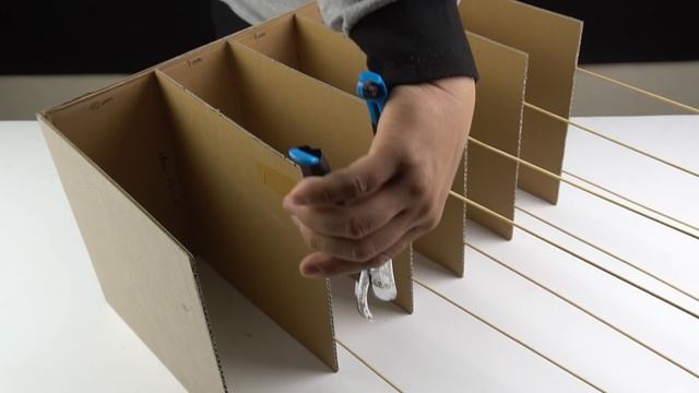 Craft with Cardboard - Diy Drawers from Cardboard - How to Keep Your Room Clean смотреть онлайн