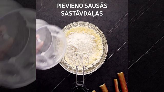 Rabarberu Kūkas Recepte