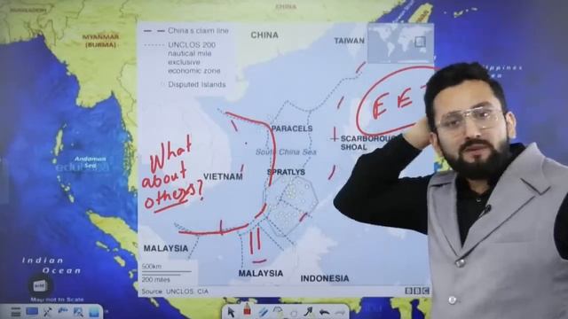 China's Nine Dash Line Geopolitics | History - Present | Analysis | UPSC смотреть онлайн