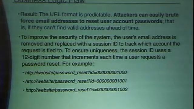 SOURCE Boston 2008: Business Logic Flaws смотреть онлайн