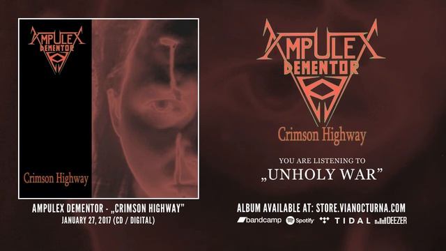 AMPULEX DEMENTOR - Unholy War [Official Track] смотреть онлайн