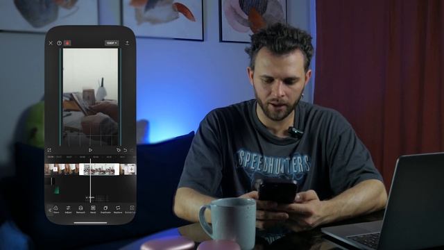 Монтаж динамичного экспертного ролика в CapCut смотреть онлайн