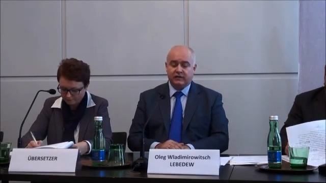 Zollunion, Eurasische Wirtschaftsunion - O.Lebedew - Vortrag (Part 1) О.В.Лебедев - Доклад смотреть онлайн