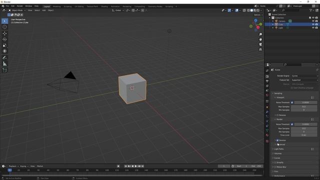 Blender Quicktip Noise Treshold and Denoiser смотреть онлайн
