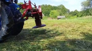 ЮМЗ-6 с косилкой "WIRAX" /ПОКОС ТРАВЫ\