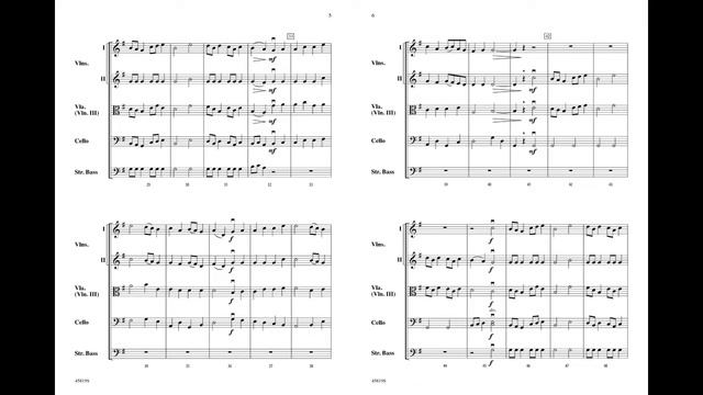 Gavotte, arr. Jan Farrar-Royce – Score & Sound смотреть онлайн