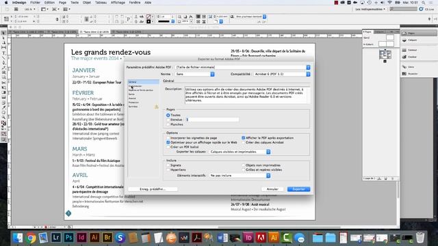 Indesign - créer un pdf pour le web смотреть онлайн