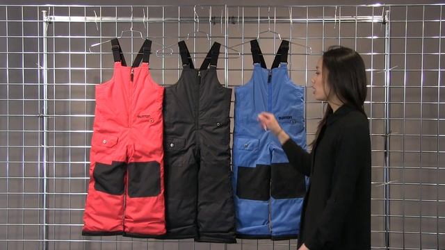Burton Boys Minishred Maven Bib Pant 2016-2017 смотреть онлайн