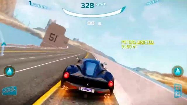 Otilia- Bilionera 🤘song with Ferrari la farrari gameplay || asphalt Nitro|| Elimination mode... смотреть онлайн