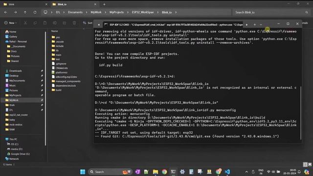 ESP-32 | ESP-IDF Setup and Compilation in VS Code | Getting Started with the 3-Step Strategy смотреть онлайн