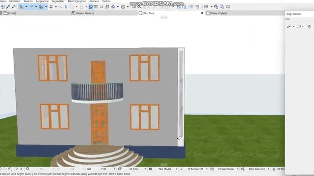 Preparation and exterior design of a 2-story house смотреть онлайн