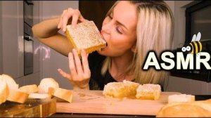 Amy ASMR СВЕЖИЕ 🍯СОТЫ🍯 - Липкие Звуки поедания Мёда Без слов