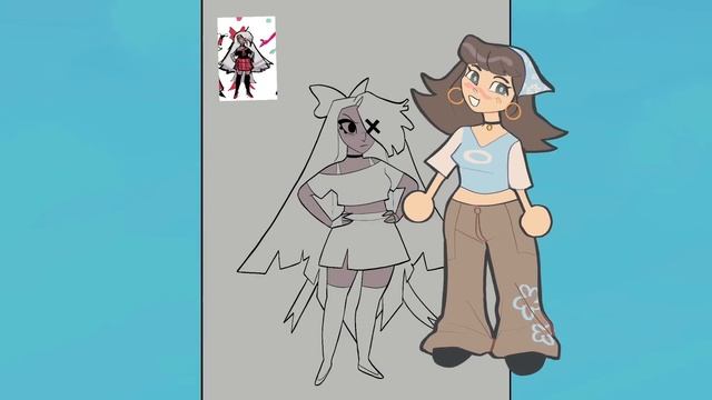 REDESIGNING HAZBIN HOTEL (is Scary) (lets Talk About It, Lavendertowne, Speedpaint, Commentary)