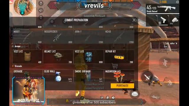 Road to 500 subscriber's || Garena free fire live || vr evils смотреть онлайн