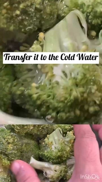 How to Blanch the Broccoli 👈 #shorts #cookingtips смотреть онлайн
