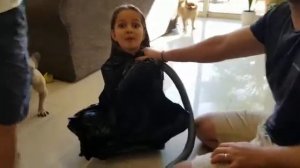 Heather sucked with vacuum cleaner 2019