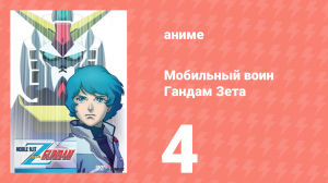 Мобильный воин Гандам Зета 4 серия (аниме-сериал, 1985)