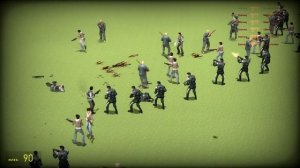 ГЕРОИ халф лайф ПРОТИВ комбайнов И сТРАйдЕРов в garrys mod