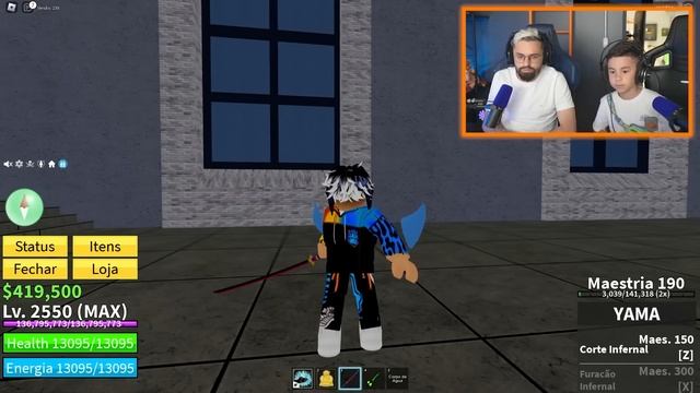 ÚLTIMO DIA DO ANO PEGANDO A PRIMEIRA V4 De UMA CRIANÇA No... Blox Fruits