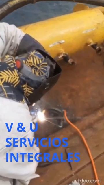 Trabajos de soldadura en YAGANA-V&U SERVICIOS INTEGRALES смотреть онлайн