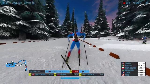NGL BIATHLON 1-ЭЙ Этап Эстерсунд Спринт за Э.Латыпова смотреть онлайн