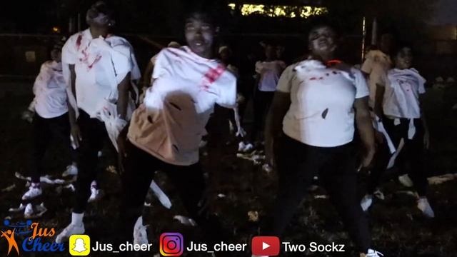 JCE Cheerleaders Halloween Challenge смотреть онлайн