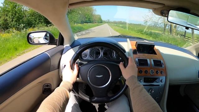 Aston Martin | DB9 | 2004 | Onboard POV test drive смотреть онлайн