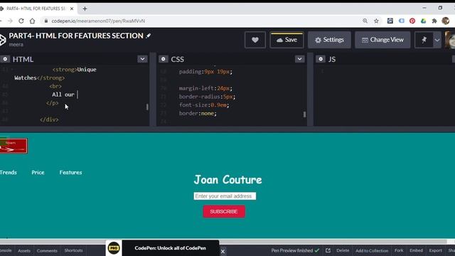 Build a Product Landing Page Part 4 | Responsive Web design projects solution| freeCodeCamp смотреть онлайн
