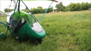 Дельталет " ВетерА15. 3. 3" с отапливаемой коабиной .Старт,  посадка