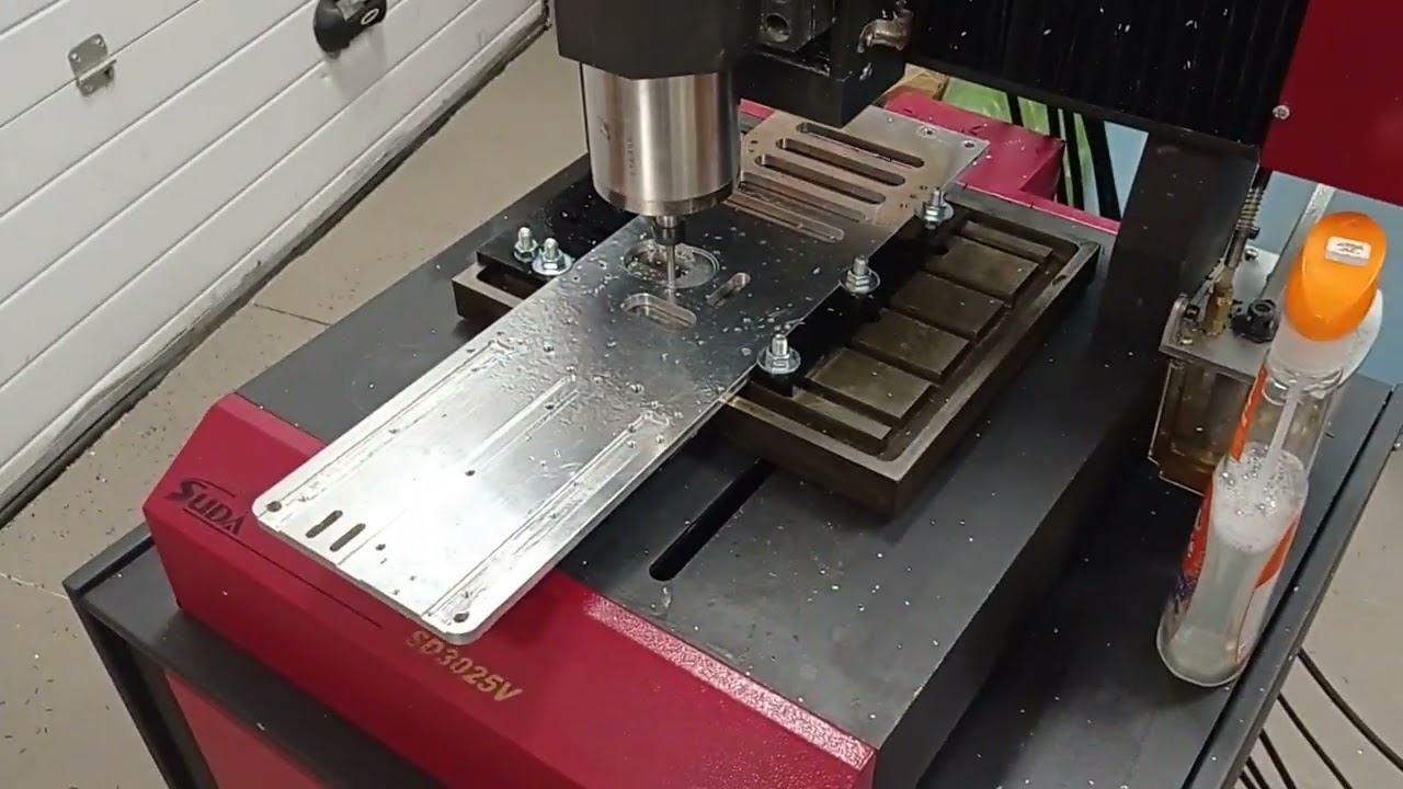 Мини ЧПУ по металлу SuDa SD3025v - Mini CNC for metall смотреть онлайн