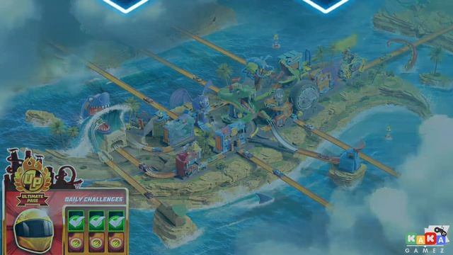 Hot Wheels Unlimited - Unlocked Silver Twin Mill Then Race In The Super Bank Track