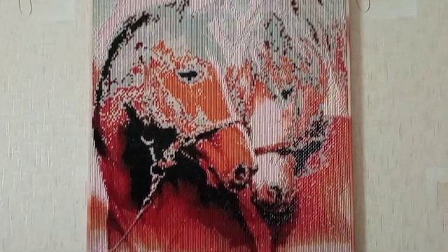 Алмазная Мозаика с Nilena Sans Лошади продвижение работ 33 смотреть онлайн