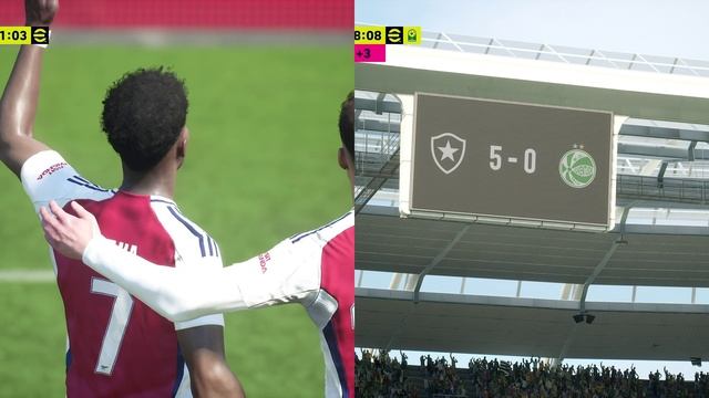 Гол За Букайо Сака И Криштиану Роналду В eFootball 2025