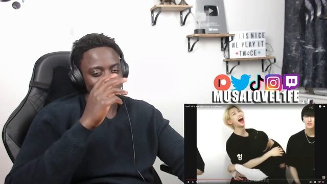 MUSA LOVE L1FE Reacting To Don't Fall In Love With HYUNLIX Challenge!