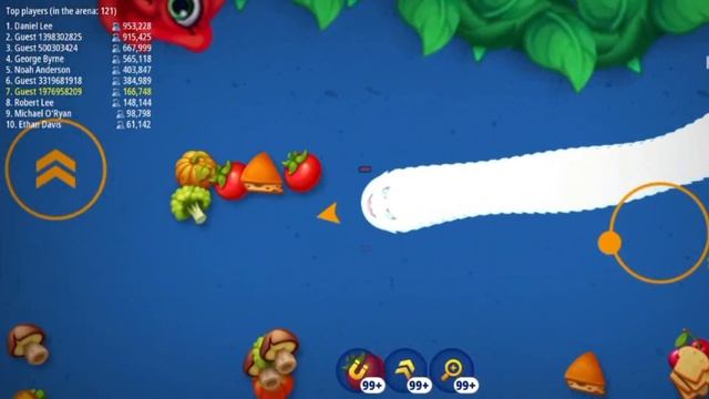 WormZone.io 001 Monster snake gameplay | Snake Game 2024 смотреть онлайн