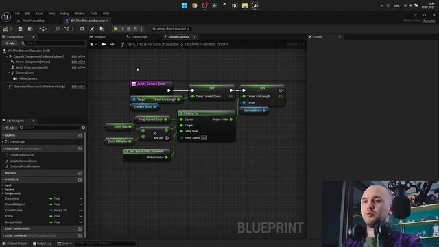 Immersive Camera in UE5. Top Down Zoom смотреть онлайн
