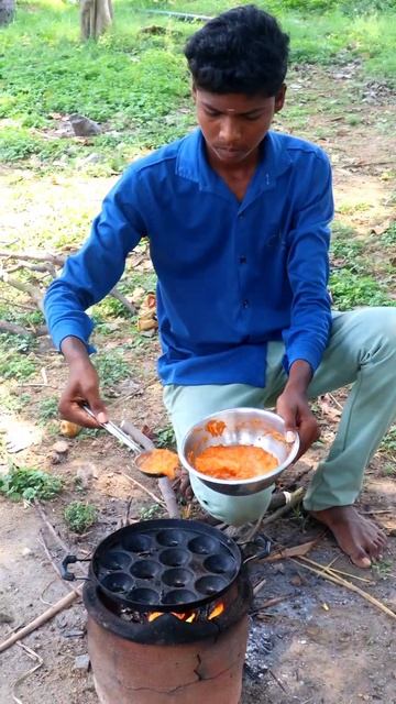 🥕carrot  Egg Kuzhi Paniyaram😋 Recipe Shorts #