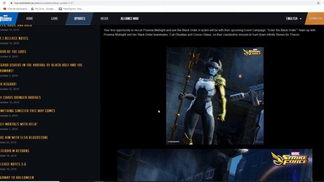Proxima Midnight Kit & Next Black Bolt Event ∣ Marvel Strike Force смотреть онлайн