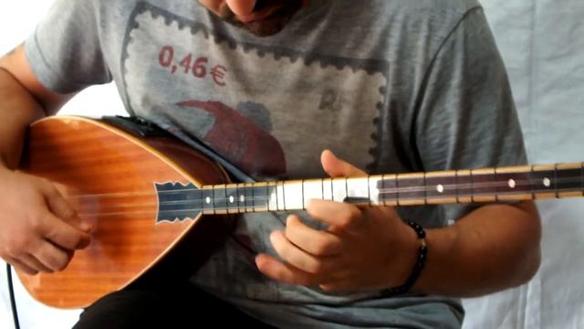 Half Cut Electro Acoustic Baglama Saz W/ Pickup W/ Free Belt смотреть онлайн