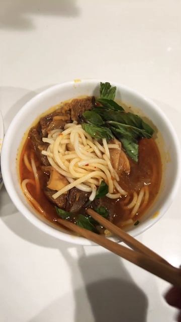 Spicy Beef Noodles ☺️