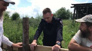 1.  Полиция в Потеряевке.. Июль. 2024.