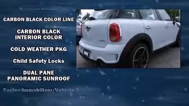 2012 MINI Cooper Countryman AWD S ALL4 смотреть онлайн