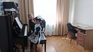 Открытый урок преподавателя Халаадаевой И. В., фортепиано, 1 класс