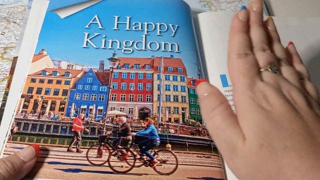 ASMR ~ Denmark History & Geography ~ Soft Spoken Map Tracing Page Turning