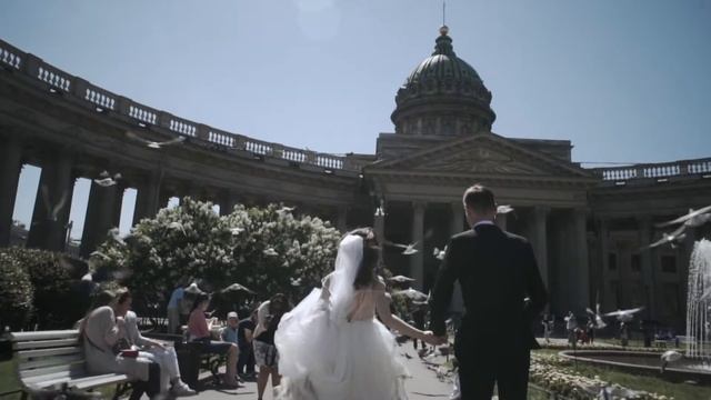 Свадебный инстаролик Кости и Алины в солнечном Питере [ELK.ONE] смотреть онлайн