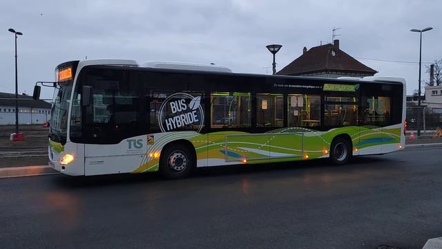Mercedes Citaro C2 Hybrid TIS Sélestat смотреть онлайн