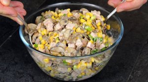 ТОЧНО приготовлю его НА ДЕНЬ РОЖДЕНИЯ! Салат который СЪЕДАЮТ ПЕРВЫМ...