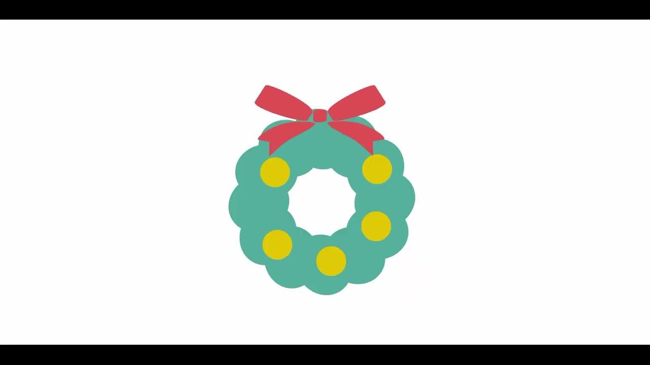 Новогодние иконки в CorelDRAW. Рождественский венок смотреть онлайн