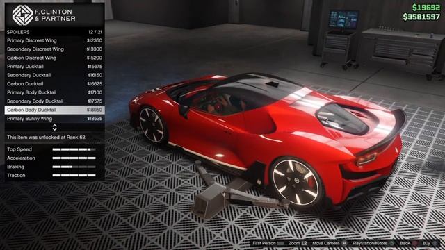 Grotti Itali RSX Customization GTA Online смотреть онлайн